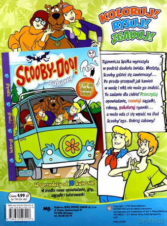 Scooby Doo! Zabawy nr 11  Taniec z duchami [KSIĄŻKA]