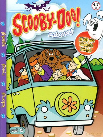 Scooby Doo! Zabawy nr 12 W 80 din dookoła świata [KSIĄŻKA]