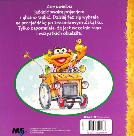 Sezamkowy zakątek Nr 33: W Drogę Zoe! [KSIĄŻKA]