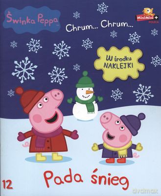 Świnka Peppa. Chrum... Chrum... nr 12 Pada śnieg [KSIĄŻKA]