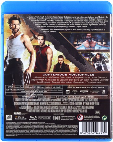 X-Men Origins: Wolverine (X-Men geneza: Wolverine) [Blu-Ray]