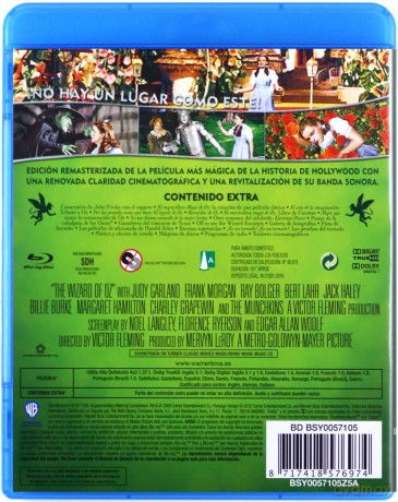 The Wizard of Oz (Czarnoksiężnik z Oz) [Blu-Ray]