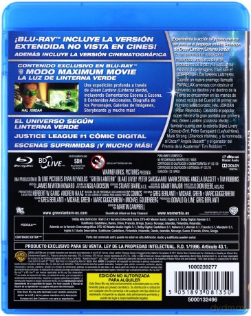 Green Lantern [Blu-Ray]