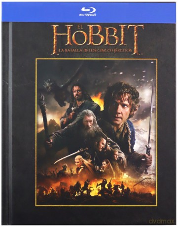 The Hobbit: The Battle of the Five Armies (Hobbit: Bitwa Pięciu Armii) [(digibook) [Blu-Ray]