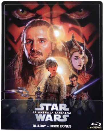 Star Wars: Episode I - The Phantom Menace (Gwiezdne wojny: Część I - Mroczne widmo) (steelbook) [2xBlu-Ray]