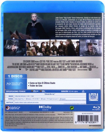 Ostatni pojedynek [Blu-Ray]