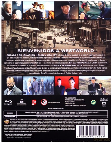 Westworld Season 1-2 [6xBlu-Ray]