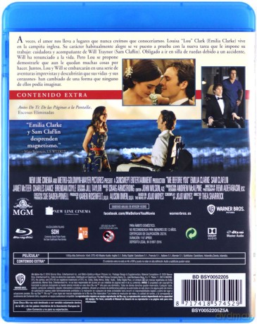 Me Before You (Zanim się pojawiłeś) [Blu-Ray]
