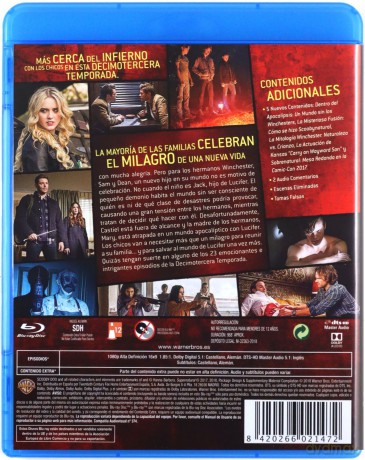 Supernatural Season 13 (Nie z tego świata Sezon 13) [4xBlu-Ray]