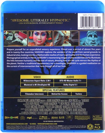 Samsara [Blu-Ray]