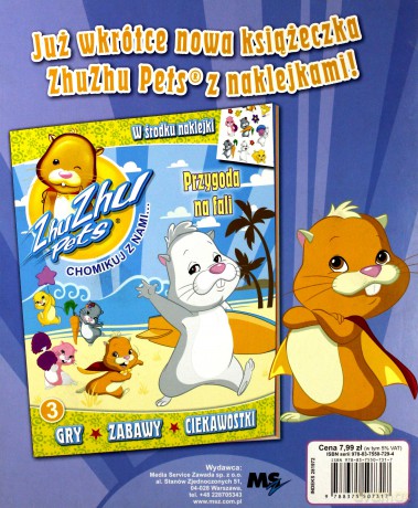 ZhuZhu Pets. Chomikuj z nami. Skrzydlaty przyjaciel nr 02 [KSIĄŻKA]