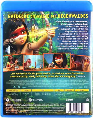 AINBO: Spirit of the Amazon (Ainbo - strażniczka Amazonii) [Blu-Ray]