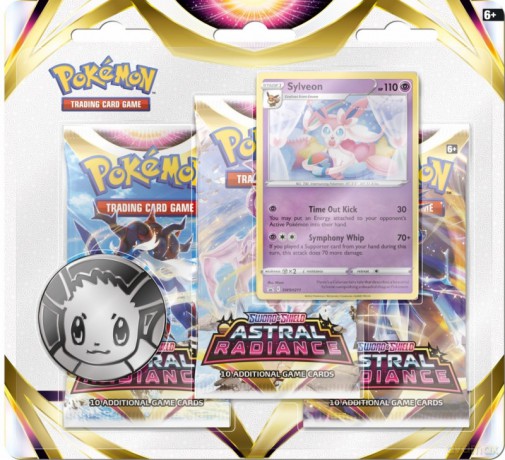 Astral Radiance 3-Pack Blister Sylveon [KARTY]