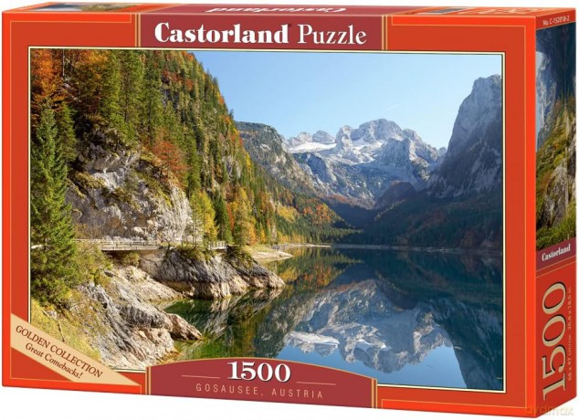 CASTORLAND 1500 el. Gosausee Austria [PUZZLE]