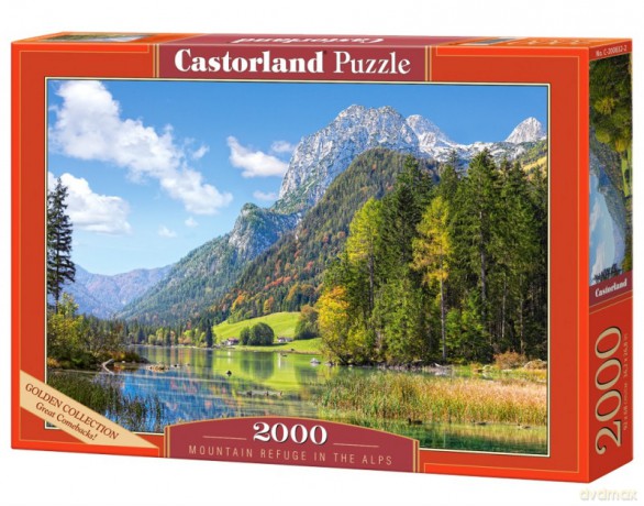 CASTORLAND 2000 el. Schronisko Górskie w Alpach [PUZZLE]