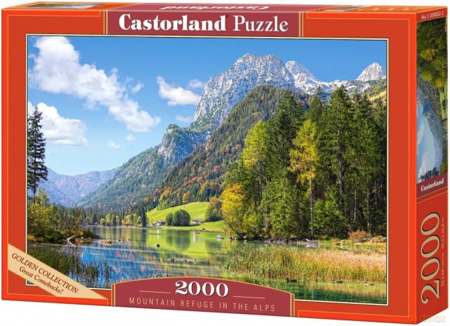 CASTORLAND 2000 el. Schronisko Górskie w Alpach [PUZZLE]