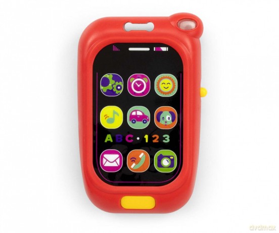Interaktywny Pierwszy telefon Czerwony