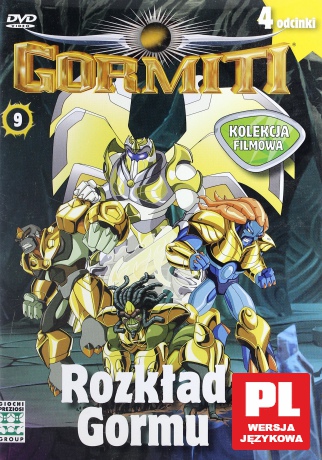 Gormiti kolekcja filmowa 9 (Rozkład Gormu) [DVD]