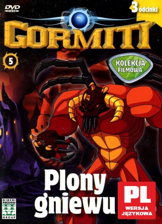 Gormiti 5/2011 Plony Gniewu [DVD]