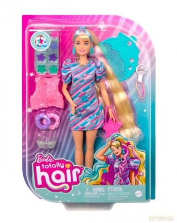 Lalka Barbie Totally Hair Gwiazdki