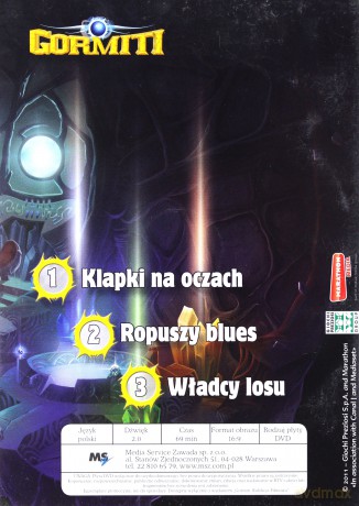 Gormiti 6/2011 Władcy losu [DVD]