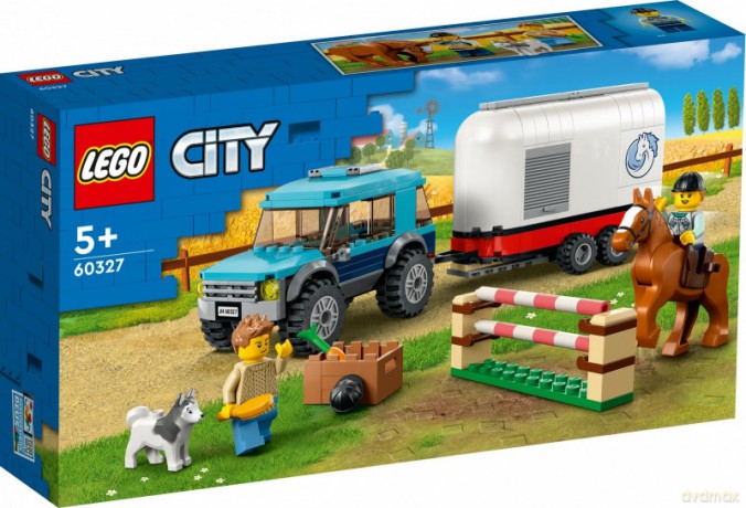 LEGO City Przyczepa do przewozu koni (60327) [KLOCKI]