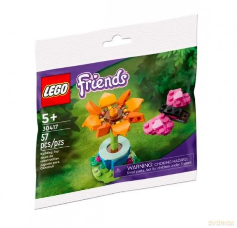 LEGO Friends Ogrodowy kwiat i motyl (30417) [KLOCKI]