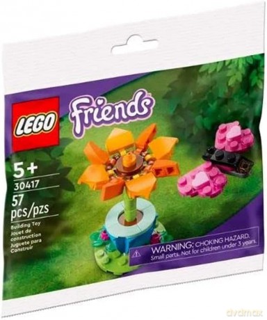 LEGO Friends Ogrodowy kwiat i motyl (30417) [KLOCKI]