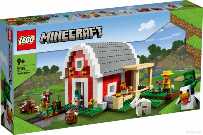 LEGO Minecraft Czerwona stodoła (21187) [KLOCKI]