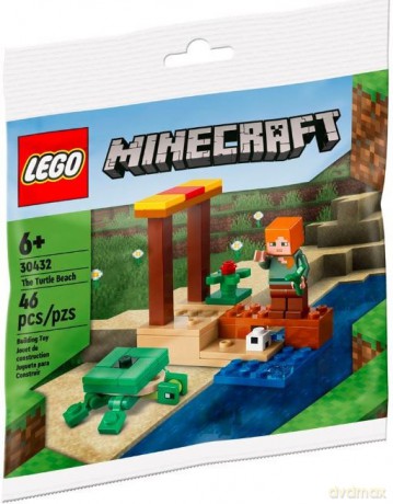 LEGO Minecraft Plaża żółwi (30432) [KLOCKI]