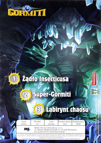 Gormiti 7/2011 Labirynt Chaosu [DVD]