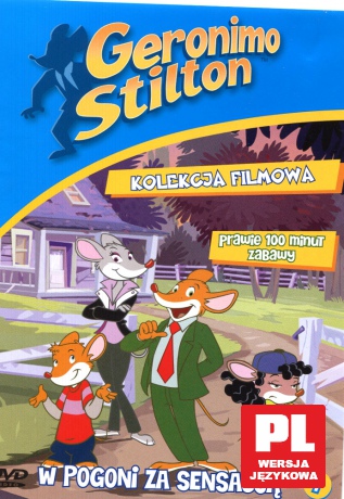 Geronimo Stilton nr 1/2010 W pogoni za sensacją [DVD]