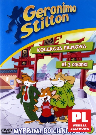 Geronimo Stilton kolekcja filmowa 1/2011 Wyprawa do Chinatown [DVD]