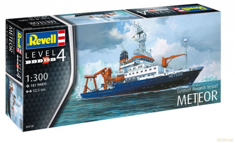 Model do skejania German Research Vessel Meteo 1/300