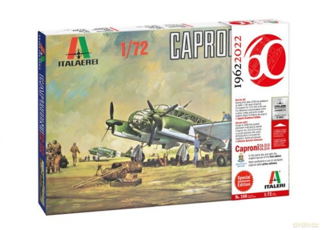 Model do sklejania Caproni Ca.313/ 314 Vintage Italeris