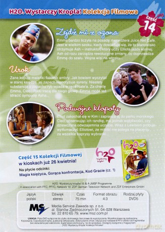 H2O kolekcja filmowa 2/2011 Zejdź mi z ogona; Urok; Podwójne kłopoty [DVD]