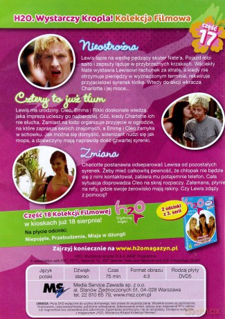 H2O 5/2011 Nieostrożna;Cztery to już tłum; Zmiana [DVD]