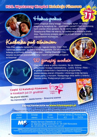 H2O 7/2010 Hokus Pokus;Kuchnia pod ciśnieniem; W gorącej wodzie [DVD]