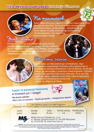 H2O 8/2010 Na manowcach; Jazda konna; Stracone szanse [DVD]