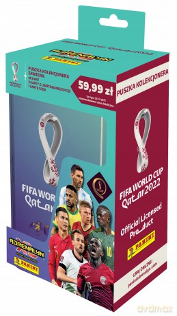 Puszka kolekcjonerska FIFA World Cup Katar [KARTY]