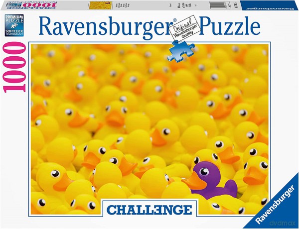 RAVENSBURGER 1000 el. Challenge Kaczuszki [PUZZLE]
