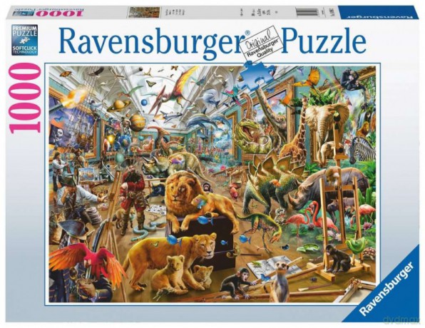 RAVENSBURGER 1000 el. Chaos w galerii [PUZZLE]