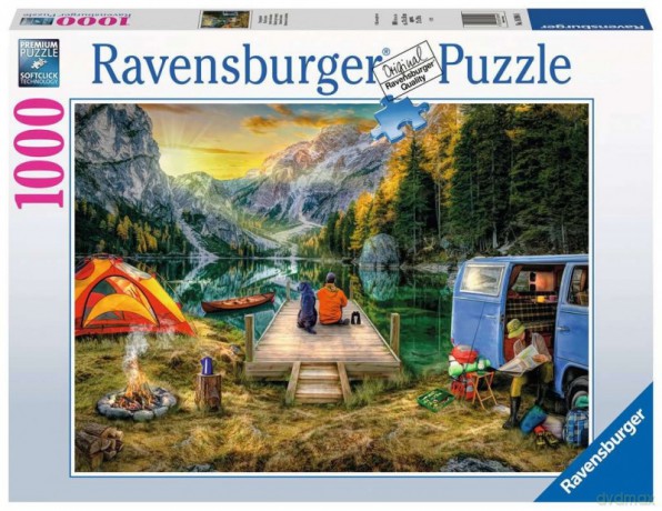 RAVENSBURGER 1000 el. Na kempingu [PUZZLE]