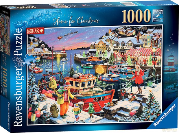 RAVENSBURGER 1000 el. W domu na święta [PUZZLE]