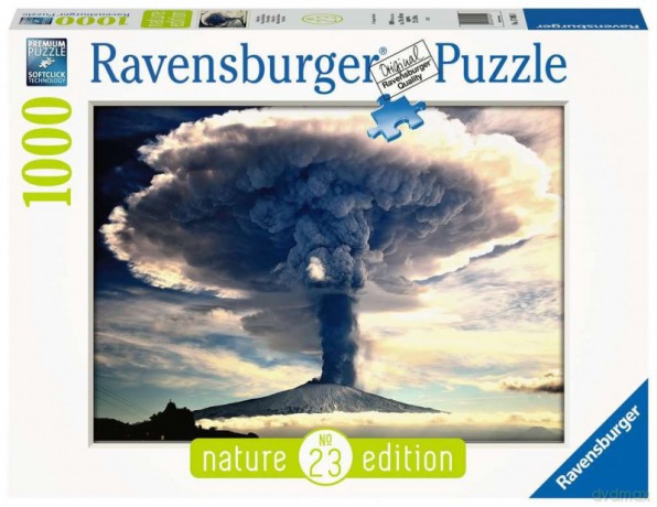 RAVENSBURGER 1000 el. Wulkan Etna [PUZZLE]