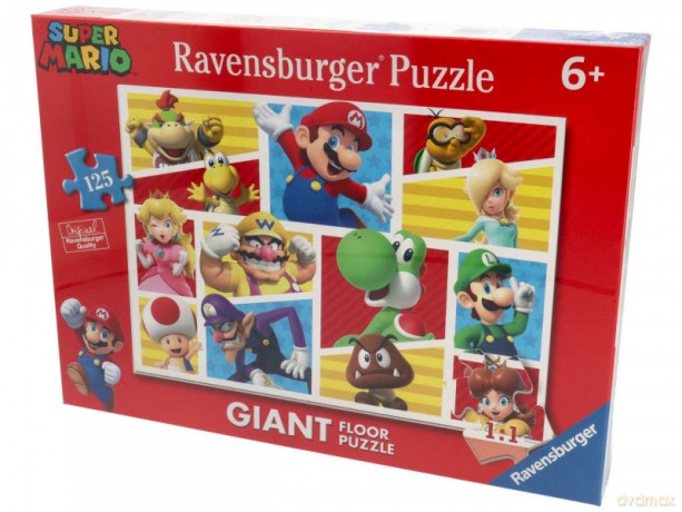 RAVENSBURGER 125 el. Gigant Super Mario [PUZZLE]
