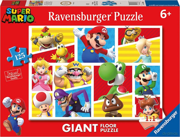 RAVENSBURGER 125 el. Gigant Super Mario [PUZZLE]