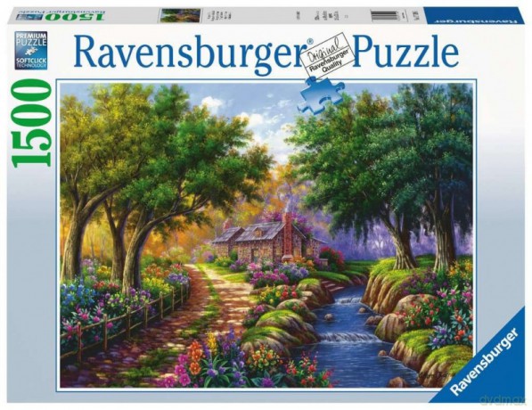 RAVENSBURGER 1500 el. Chatka nad rzeką [PUZZLE]