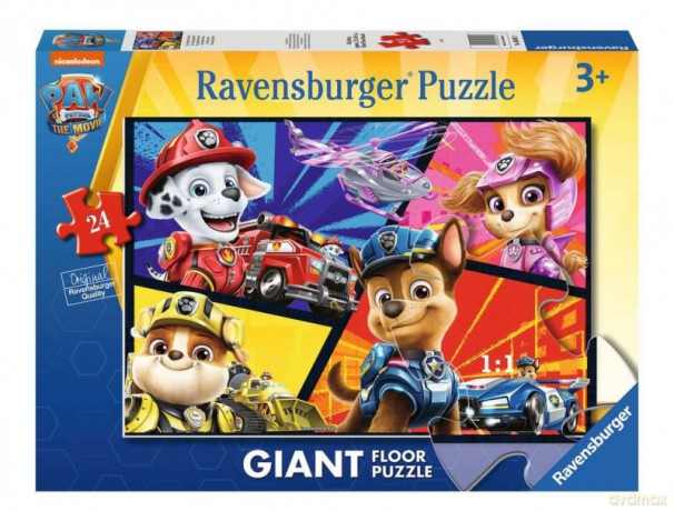 RAVENSBURGER 24 el.Gigant Psi Patrol [PUZZLE]