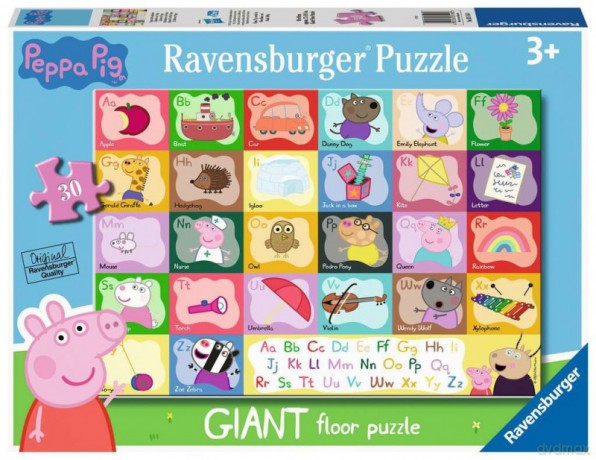 RAVENSBURGER 24 el.Gigant Świnka Peppa [PUZZLE]